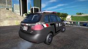 Volkswagen SpaceFox 2012 (SA Style) - PMESP (Полиция) for GTA San Andreas miniature 7