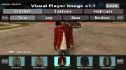 Visual Player Image v1.1 для GTA San Andreas миниатюра 3