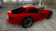 Dodge Viper GTS Drag для GTA San Andreas миниатюра 3