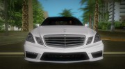 Mercedes-Benz E63 AMG for GTA Vice City miniature 9