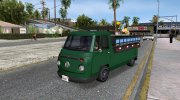 Kombi (Camper Edition) - Bau e Pick-Up v2 - VehFuncs для GTA San Andreas миниатюра 1