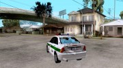 Ford Focus Policija для GTA San Andreas миниатюра 3