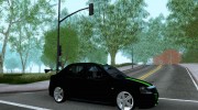 Dacia Logan Black Style para GTA San Andreas miniatura 4