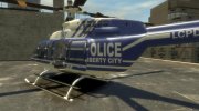 Bell 407 LCPD Final для GTA 4 миниатюра 4