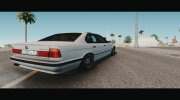BMW E34 540i для GTA San Andreas миниатюра 2