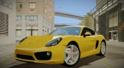 Porsche Cayman S 2014 для GTA San Andreas миниатюра 1