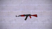 CSGO AK47 Laminate Red for GTA San Andreas miniature 3
