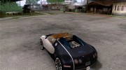 Bugatti Veyron 16.4 Grand Sport Sang Bleu для GTA San Andreas миниатюра 3