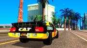 Dodge Nascar Caterpillar para GTA San Andreas miniatura 4