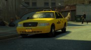 2011 Ford Crown Victoria NYC Taxi для GTA 4 миниатюра 7