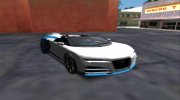 GTA V Truffade Nero Spyder para GTA San Andreas miniatura 1