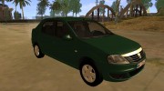 Dacia Logan для GTA San Andreas миниатюра 2