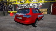 Volkswagen Passat B6 Politia De Frontiera para GTA San Andreas miniatura 3