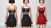 Elegant Nigh - Nightgown for Sims 4 miniature 1