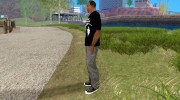 Футболка направления Street Workout для GTA San Andreas миниатюра 2