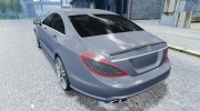Mercedes-Benz CLS 6.3 AMG12 (Beta) для GTA 4 миниатюра 3