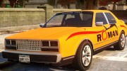 Roman Taxi для GTA 4 миниатюра 1