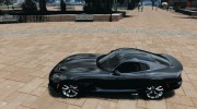 Dodge Viper SRT GTS 2013 для GTA 4 миниатюра 2