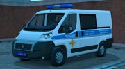 Fiat Ducato 4 ПОЛИЦИЯ ОБ ДПС УГИБДД (2012-2018) для GTA San Andreas миниатюра 2