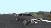 Plymouth GTX Roadrunner 1972 Fate Of Furious 8 для GTA San Andreas миниатюра 4
