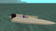 Race Boat para GTA San Andreas miniatura 5