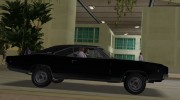 Dodge Charger 426 RT 1968 Bullitt для GTA Vice City миниатюра 5