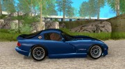 Dodge Viper GTS Coupe TT Black Revel для GTA San Andreas миниатюра 5