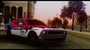 Dodge Challenger SRT Hellcat 2015 for GTA San Andreas miniature 8
