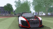 Audi R8 LMS EN для GTA San Andreas миниатюра 5