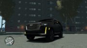 Cadillac Escalade 2021 for GTA 4 miniature 9