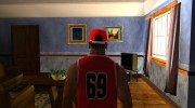 Кепка puma ярко красная for GTA San Andreas miniature 3