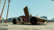 Lamborghini Aventador Roadster 1.0 для GTA 5 миниатюра 5