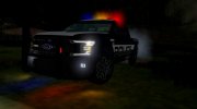 Ford F150 2019 Police Edition для GTA San Andreas миниатюра 4