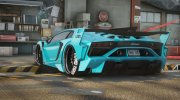 2022 Lamborghini Aventador LP 780-4 Ultimate LB Silhouette for GTA San Andreas miniature 5