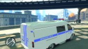 ГАЗель 2705 Полиция para GTA 4 miniatura 5