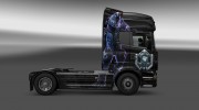 Скин Krogan для Scania R for Euro Truck Simulator 2 miniature 5