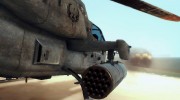 AH 1W Super Cobra Gunship для GTA San Andreas миниатюра 3