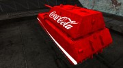 Шкурка для Maus Coca-Cola para World Of Tanks miniatura 3