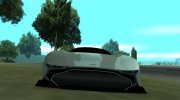 Aston Martin Vulcan 2016 для GTA San Andreas миниатюра 11