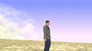 Парень с белыми глазами GTA Online para GTA San Andreas miniatura 3