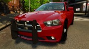Dodge Charger R/T Max FBI 2011 [ELS] для GTA 4 миниатюра 1