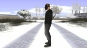 Skin GTA Online в чёрной маске para GTA San Andreas miniatura 4