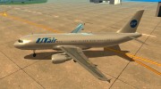 Airbus A-320 авиакомпании UTair para GTA San Andreas miniatura 2