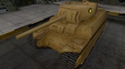 Мультяшный скин для M6 для World Of Tanks миниатюра 1