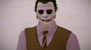 Joker Skin HD GTA V Style для GTA San Andreas миниатюра 2