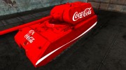 Шкурка для Maus Coca-Cola para World Of Tanks miniatura 1