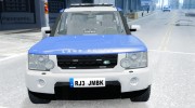 Estonian Police Discovery 4 Land Rover para GTA 4 miniatura 6