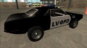 1971 Plymouth Hemi Cuda 426 Police LVPD для GTA San Andreas миниатюра 4
