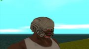 Белый шлем Кестрель из Mass Effect для GTA San Andreas миниатюра 1