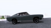 Plymouth Barracuda 1968 para GTA San Andreas miniatura 4